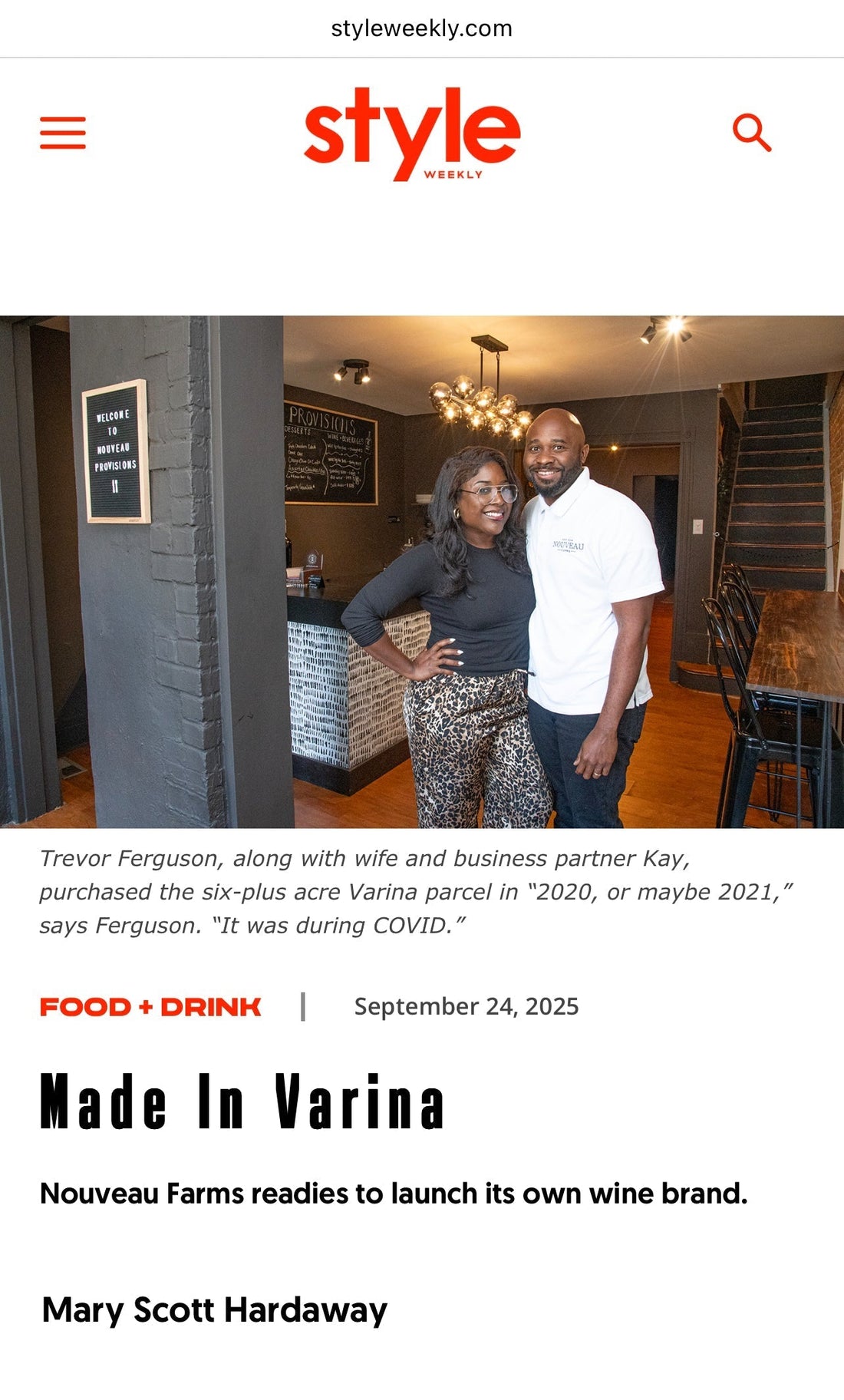 Nouveau Farms Styleweekly