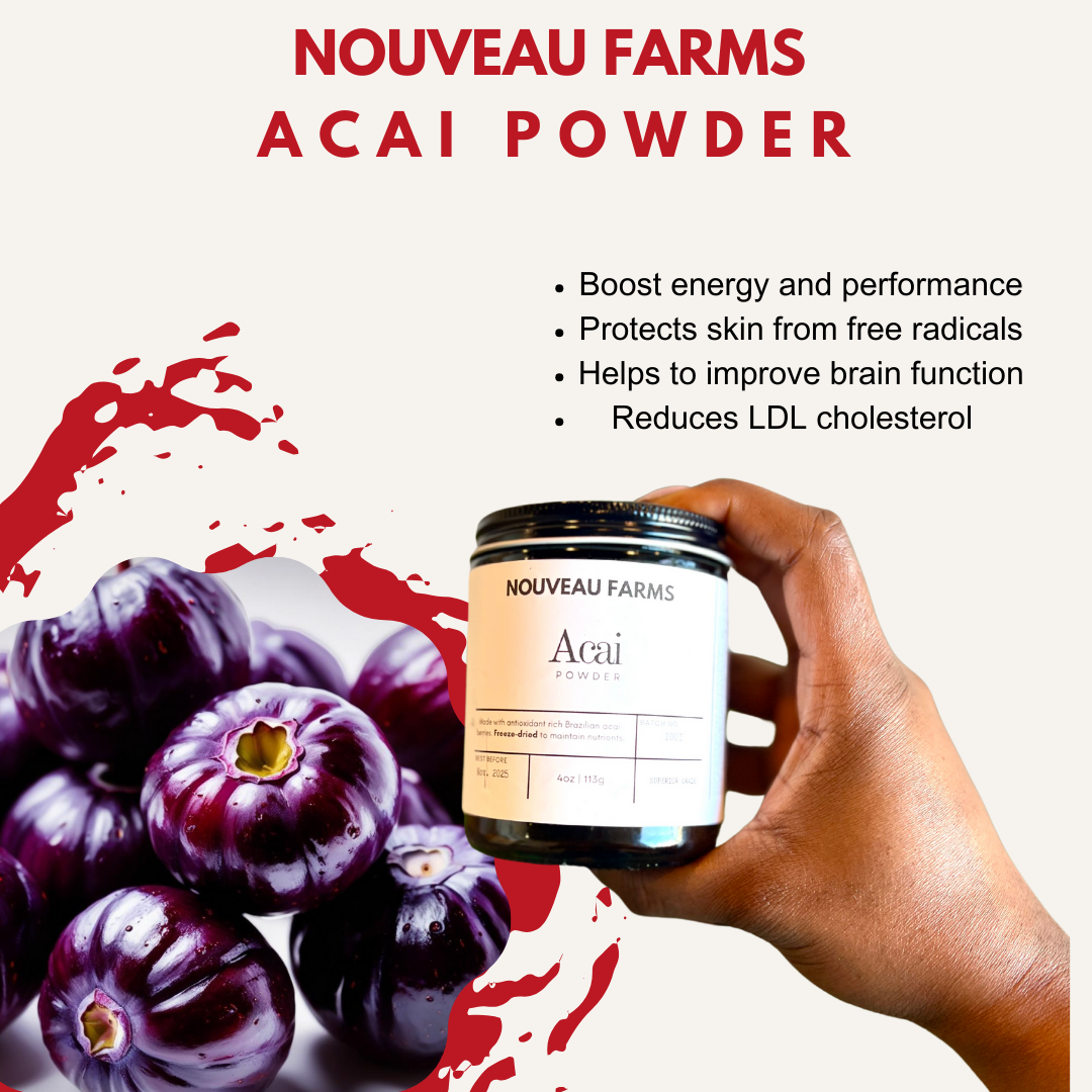 Organic Freeze-Dried Acai Powder – Nouveau Farms